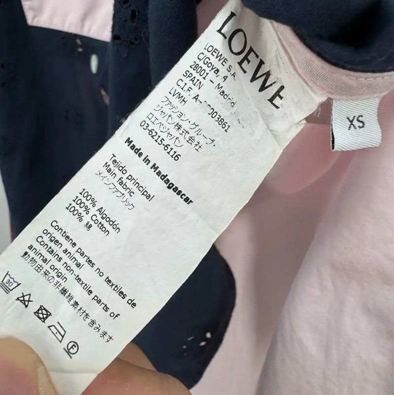 Loewe Loewe Multicolor Embroidered Long Sleeve Shirt 0089 Size XS / US 0-2 / IT 36-38 - 6 Thumbnail