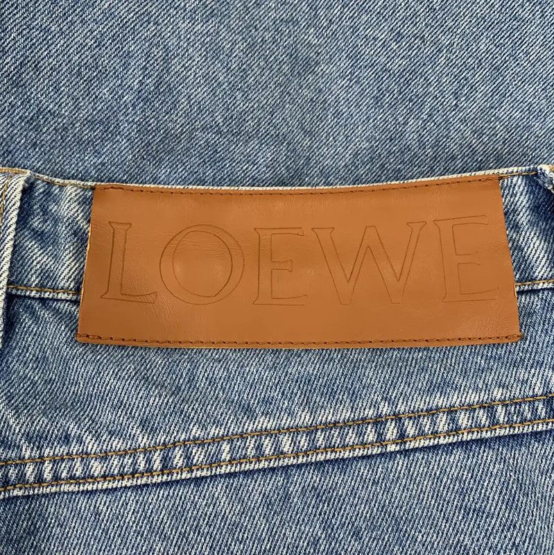 Loewe Loewe Blue Women's Denim Pants Size S 0089 Size 23" - 6 Thumbnail