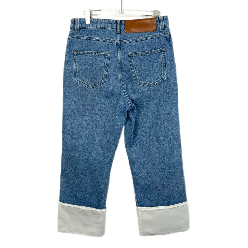 Loewe Loewe Blue Women's Denim Pants Size S 0089 Size 23" - 2 Thumbnail