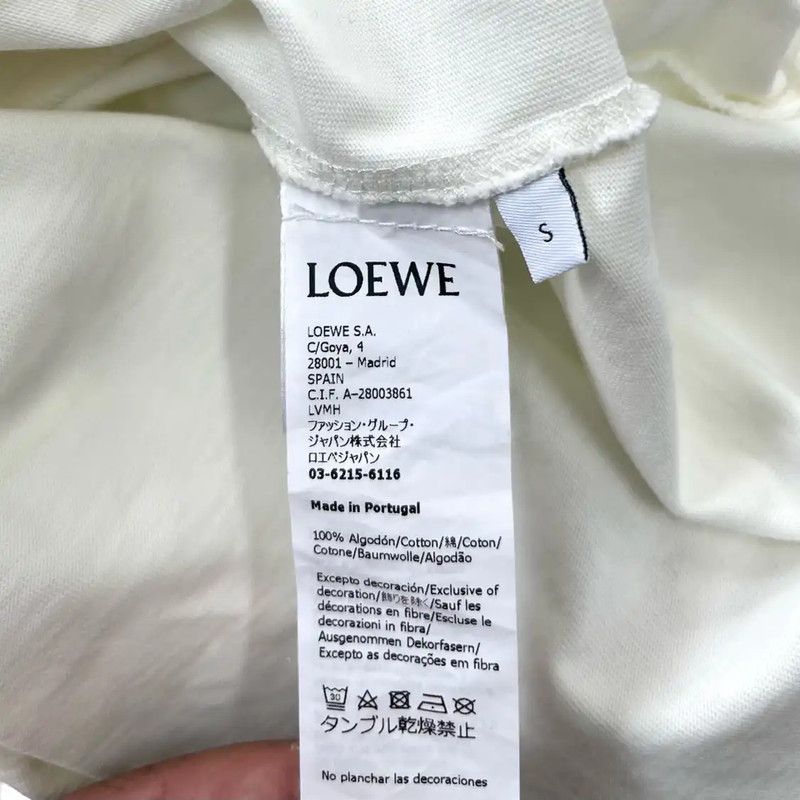 Loewe Loewe Ibiza Logo Tee for Women 0089 Size M / US 6-8 / IT 42-44 - 4 Thumbnail