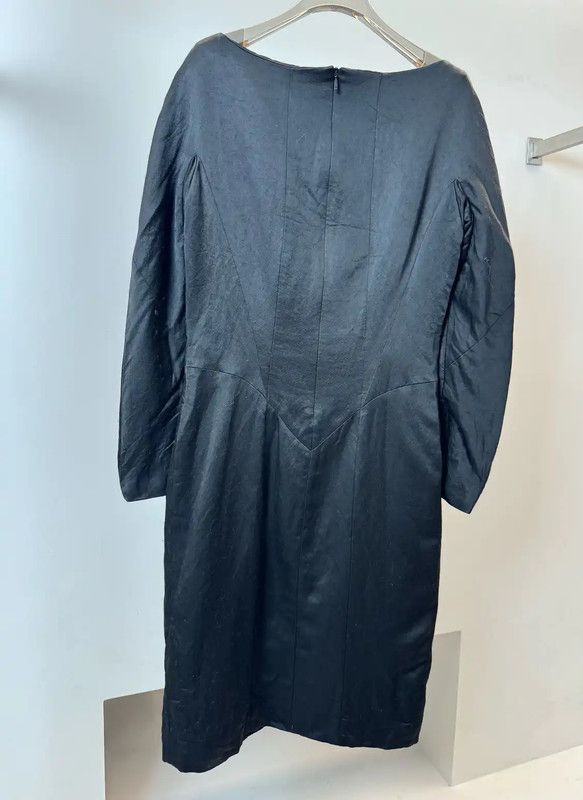 Loewe Loewe Black Wool Blend Dress 0089 Size M / US 6-8 / IT 42-44 - 5 Thumbnail