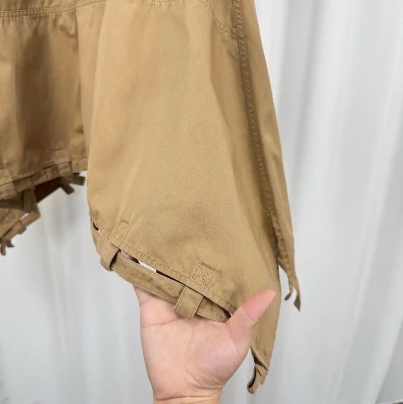 Loewe Loewe Asymmetrical Khaki Midi Skirt 0089 Size 22" - 4 Thumbnail