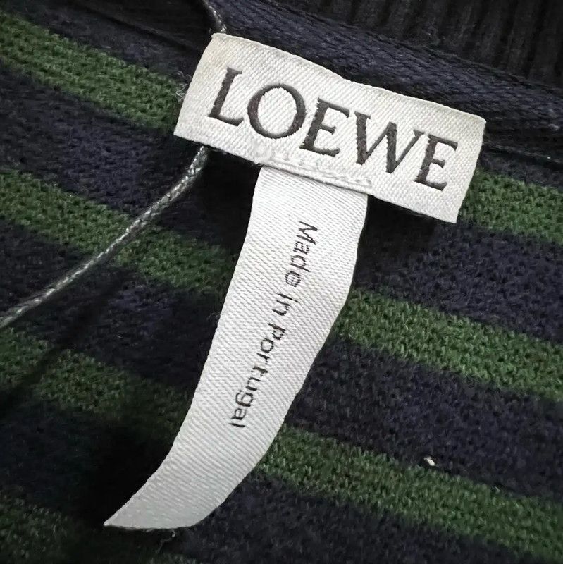 Loewe Loewe Striped Wool Knit Long Sleeve Sweater 0089 Size S / US 4 / IT 40 - 3 Thumbnail