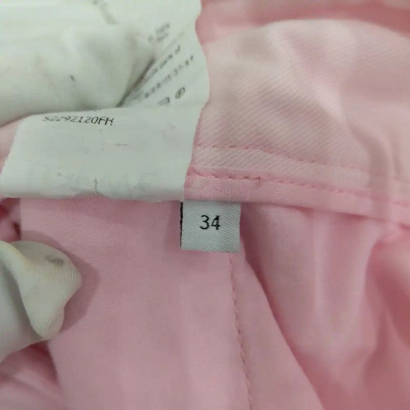 Loewe Loewe Pink Cotton Casual Pants for Women 0089 Size 30" / US 8 / IT 44 - 6 Thumbnail