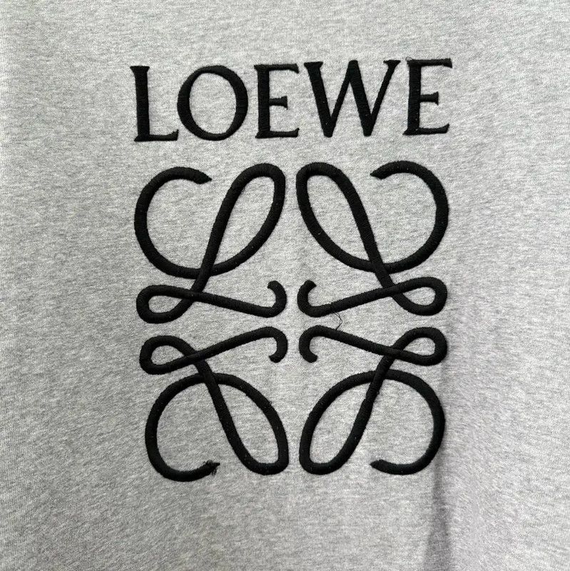 Loewe Loewe Gray Cotton Women's Sweatshirt 0089 Size XS / US 0-2 / IT 36-38 - 2 Thumbnail