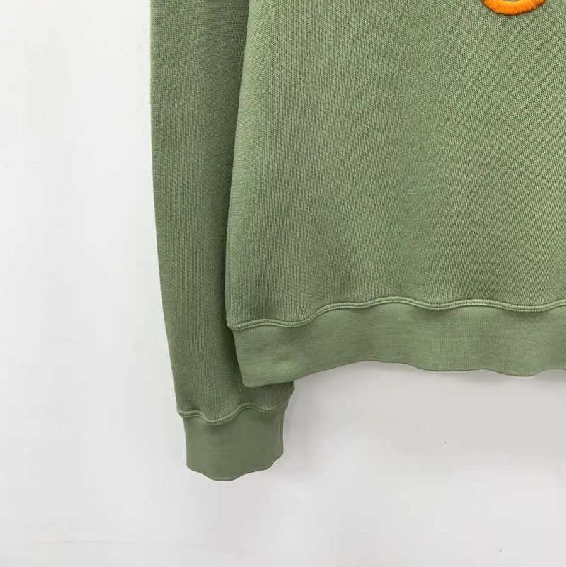 Loewe Loewe Green Cotton Women's Sweatshirt 0089 Size L / US 10 / IT 46 - 4 Thumbnail