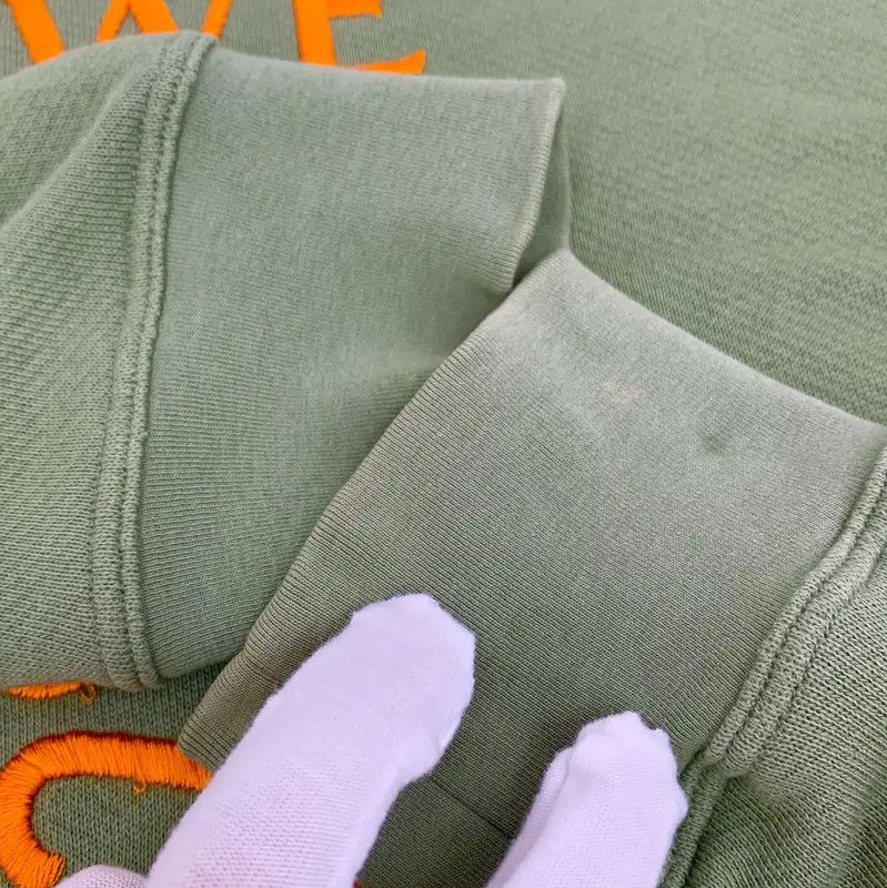 Loewe Loewe Green Cotton Women's Sweatshirt 0089 Size L / US 10 / IT 46 - 10 Thumbnail
