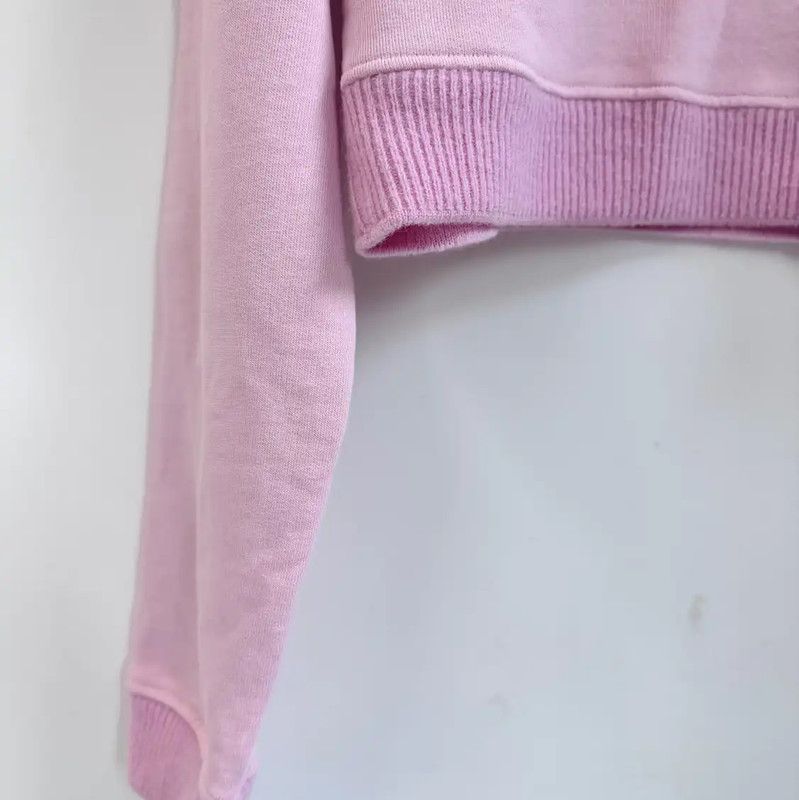 Loewe Loewe Women's Pink Cotton Sweatshirt 0089 Size S / US 4 / IT 40 - 2 Thumbnail