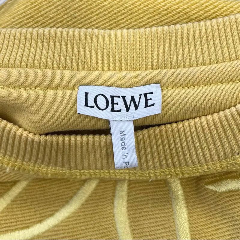 Loewe Loewe Yellow Women's Sweatshirt Size S 0089 Size S / US 4 / IT 40 - 3 Thumbnail