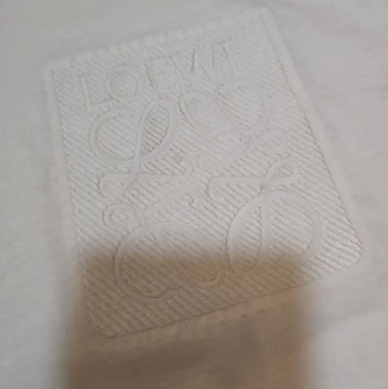 Loewe Loewe Women's White Cotton T-Shirt 0089 Size S / US 4 / IT 40 - 3 Thumbnail