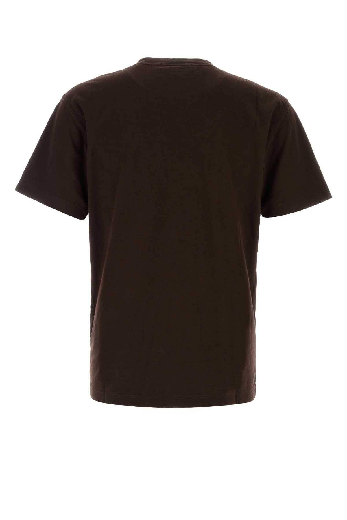 Stone Island Brown Cotton T-Shirt Size US S / EU 44-46 / 1 - 2 Thumbnail