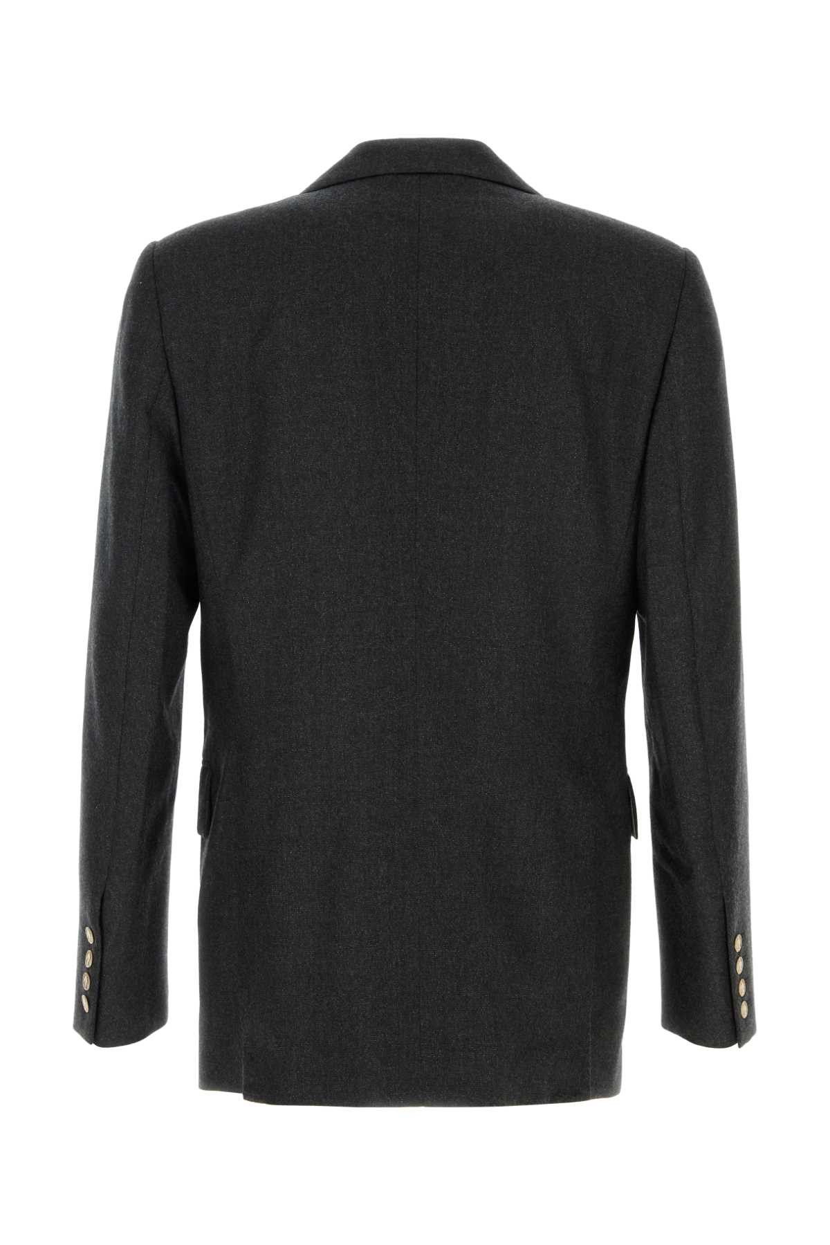 Vivienne Westwood Charcoal Wool Blend Captain Blazer Size US S / EU 44-46 / 1 - 2 Thumbnail