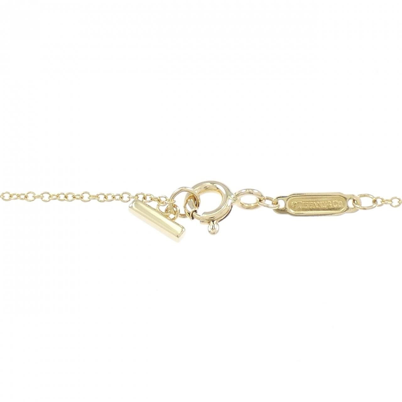 Tiffany & Co. Tiffany & Co. Tiffany T Smile Au750 Necklace Crocodile skin Necklace 60011679 DUTY FREE for USA Size ONE SIZE - 4 Thumbnail