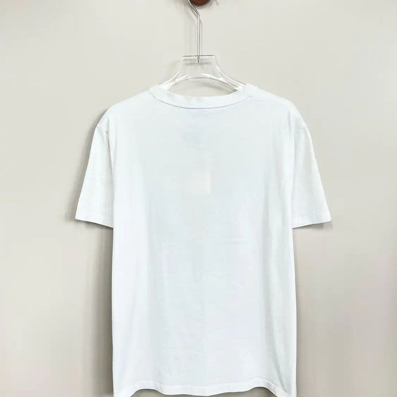 Loewe Loewe White Graphic Tee for Women 0089 Size M / US 6-8 / IT 42-44 - 2 Thumbnail