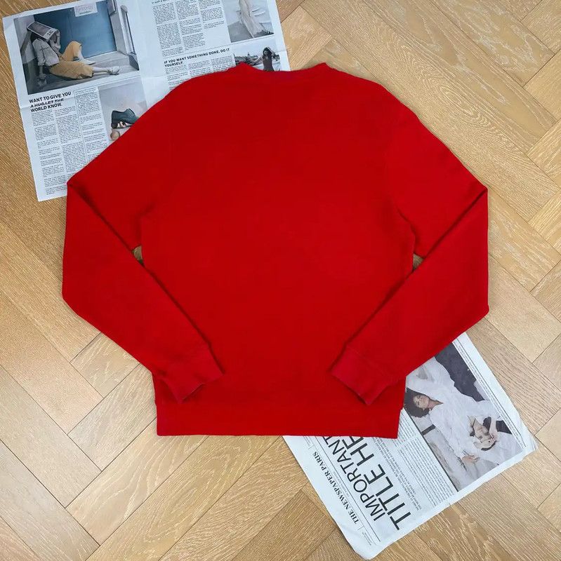 Loewe LOEWE Red Women's Sweatshirt with Logo Design 0089 Size M / US 6-8 / IT 42-44 - 2 Thumbnail