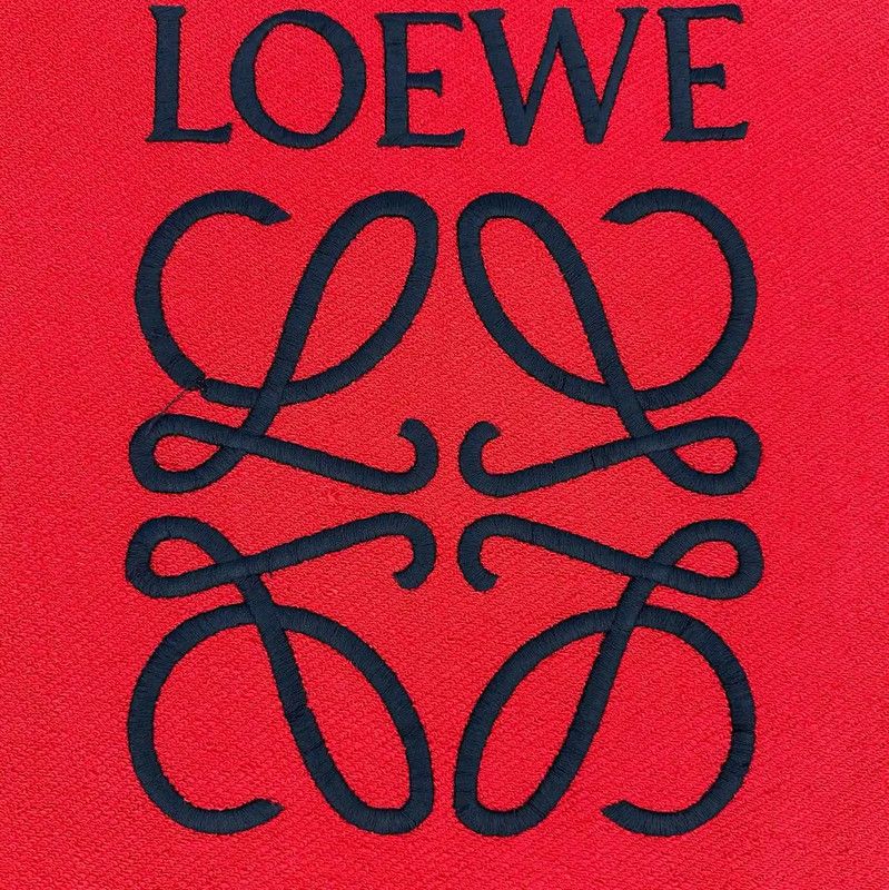 Loewe LOEWE Red Women's Sweatshirt with Logo Design 0089 Size M / US 6-8 / IT 42-44 - 7 Thumbnail