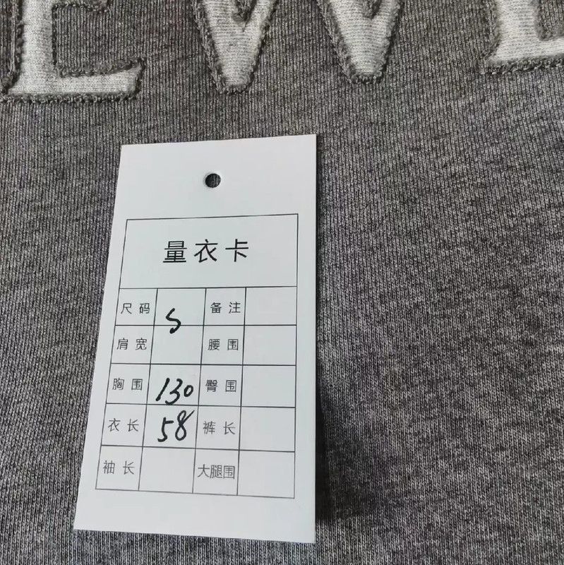 Loewe Loewe Gray Cotton Women's Sweatshirt 0089 Size S / US 4 / IT 40 - 7 Thumbnail