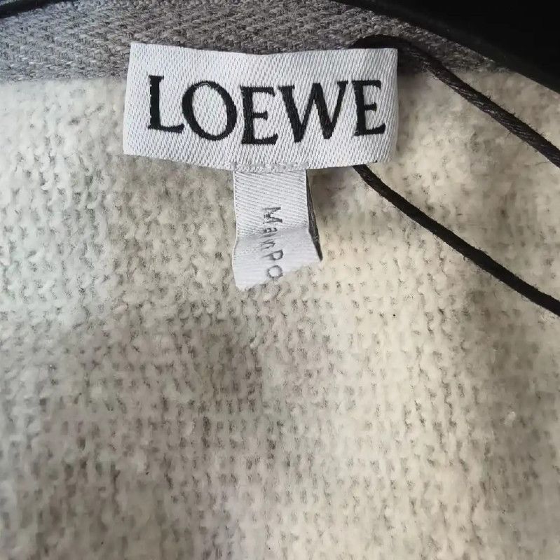 Loewe Loewe Gray Cotton Women's Sweatshirt 0089 Size S / US 4 / IT 40 - 4 Thumbnail