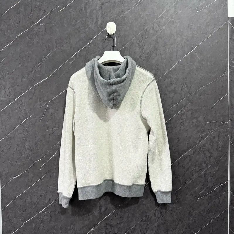 Loewe Loewe Gray Cotton Women's Knit Hoodie 0089 Size S / US 4 / IT 40 - 4 Thumbnail