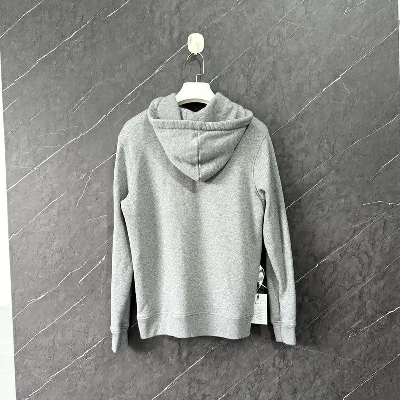Loewe Loewe Gray Cotton Women's Knit Hoodie 0089 Size S / US 4 / IT 40 - 2 Thumbnail