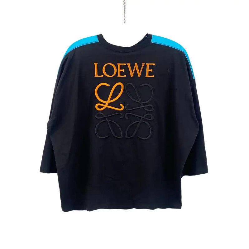 Loewe Loewe Multicolor Cotton Women's Sweatshirt 0089 Size XS / US 0-2 / IT 36-38 - 2 Thumbnail