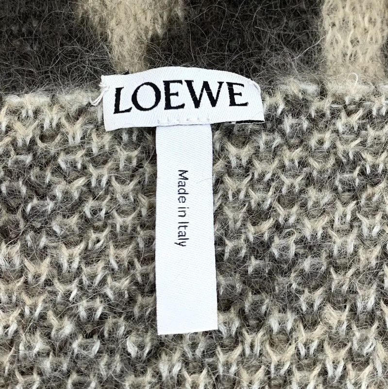 Loewe Loewe Brown Mohair Knit Sweater 0089 Size XS / US 0-2 / IT 36-38 - 5 Thumbnail