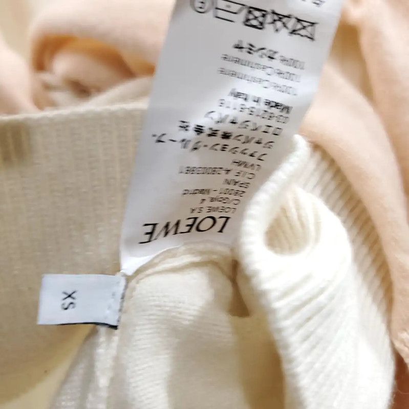 Loewe LOEWE Pink Cashmere Knit Top 0089 Size XS / US 0-2 / IT 36-38 - 6 Thumbnail