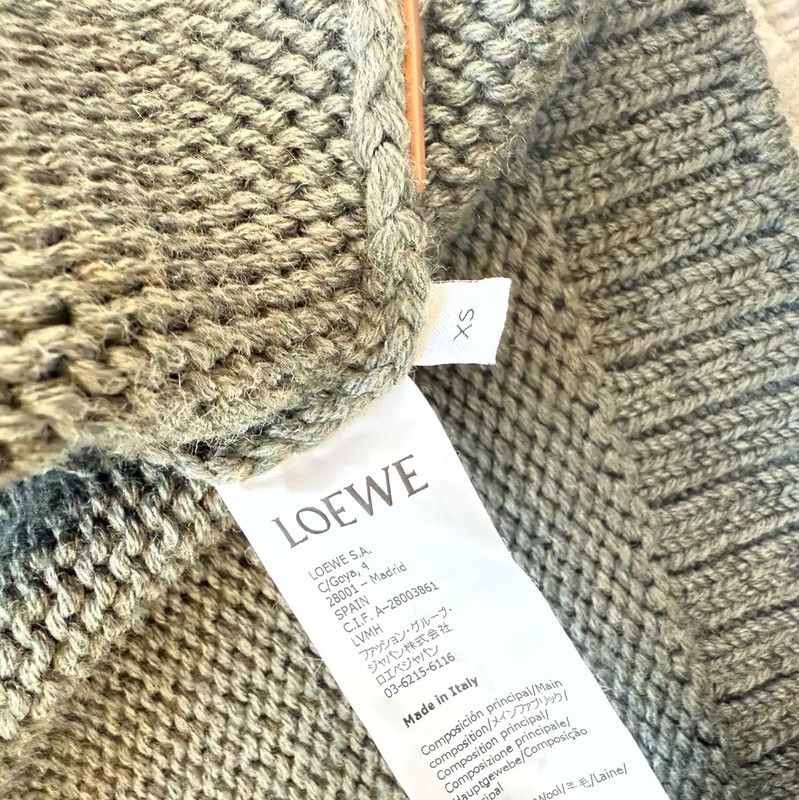 Loewe Loewe Color Block Wool Knit Sweater 0089 Size XS / US 0-2 / IT 36-38 - 6 Thumbnail