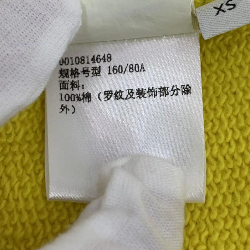 Loewe Loewe Yellow Cotton Women's Sweatshirt 0089 Size XS / US 0-2 / IT 36-38 - 8 Thumbnail