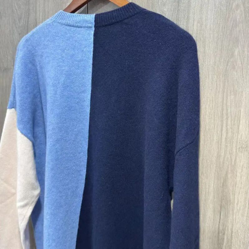 Loewe Loewe Colorblock Knit Sweater 0089 Size M / US 6-8 / IT 42-44 - 4 Thumbnail