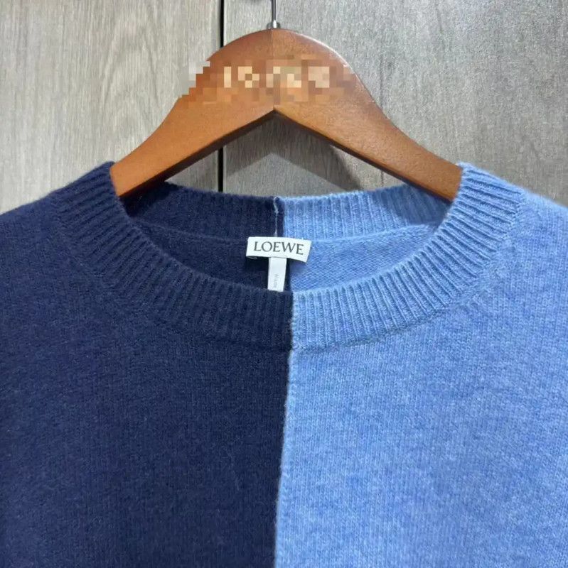 Loewe Loewe Colorblock Knit Sweater 0089 Size M / US 6-8 / IT 42-44 - 3 Thumbnail