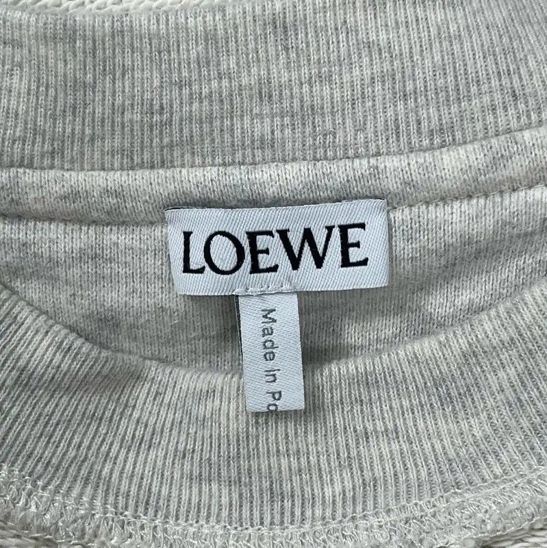 Loewe Loewe White Women's Sweatshirt 0089 Size M / US 6-8 / IT 42-44 - 3 Thumbnail