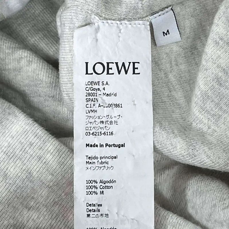 Loewe Loewe White Women's Sweatshirt 0089 Size M / US 6-8 / IT 42-44 - 4 Thumbnail