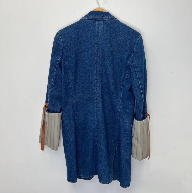 Loewe Loewe Blue Cotton Women's Jacket 0089 Size L / US 10 / IT 46 - 2 Thumbnail