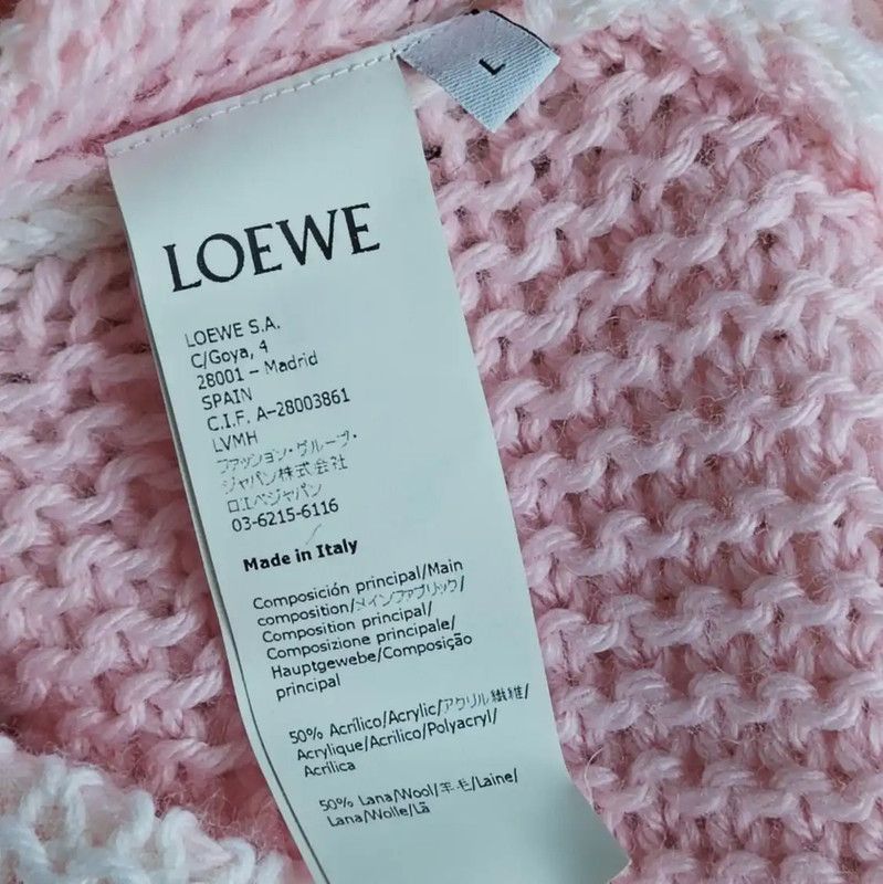 Loewe Loewe White Wool Short Sleeve Cardigan 0089 Size L / US 10 / IT 46 - 3 Thumbnail