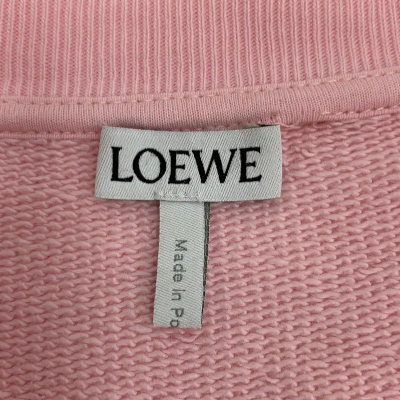 Loewe Loewe Pink Cotton Women's Sweatshirt 0089 Size S / US 4 / IT 40 - 5 Thumbnail