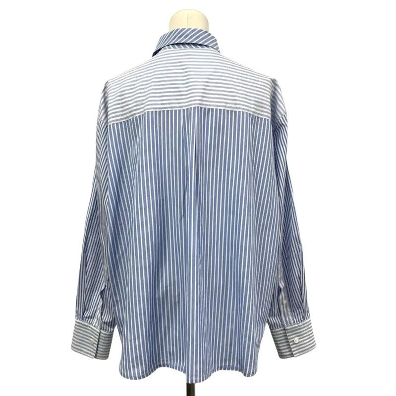 Loewe Loewe Blue Cotton Women's Shirt 0089 Size M / US 6-8 / IT 42-44 - 2 Thumbnail