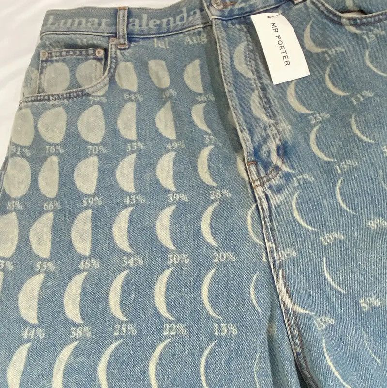 Loewe Loewe Multicolor Denim Shorts for Women 0089 Size 30" / US 8 / IT 44 - 3 Thumbnail