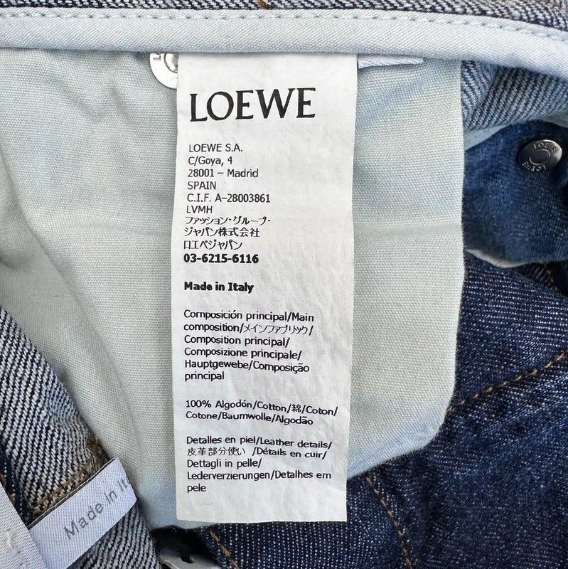 Loewe Loewe Light Blue Casual Women's Pants 0089 Size 27" / US 4 / IT 40 - 8 Thumbnail