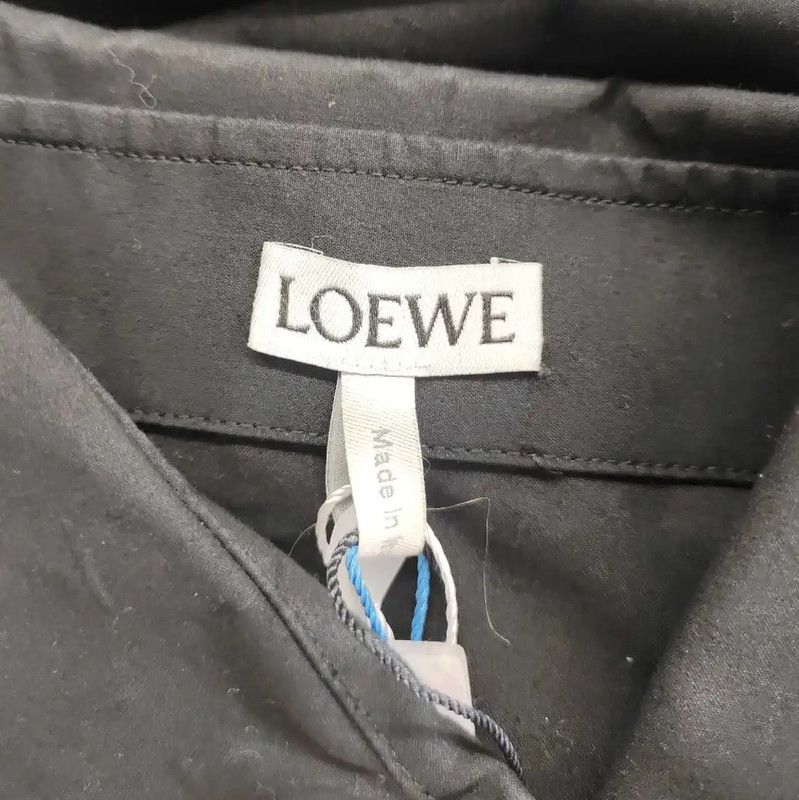 Loewe Loewe Color-Block Wool Women's Shirt 0089 Size M / US 6-8 / IT 42-44 - 4 Thumbnail