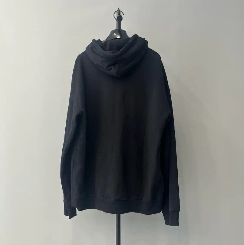 Loewe Loewe Black Cotton Long Sleeve Hoodie 0089 Size L / US 10 / IT 46 - 2 Thumbnail