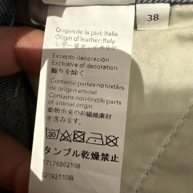 Loewe Loewe Summer Cotton Blue Denim Trousers 0089 Size 26" / US 2 / IT 38 - 6 Thumbnail