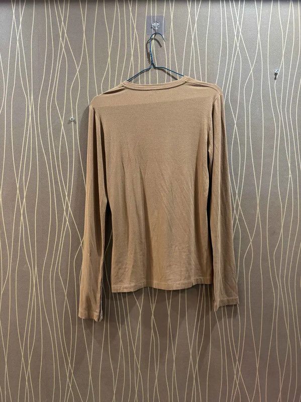 Loewe Loewe Brown Modal Long Sleeve Top 0089 Size M / US 6-8 / IT 42-44 - 2 Thumbnail