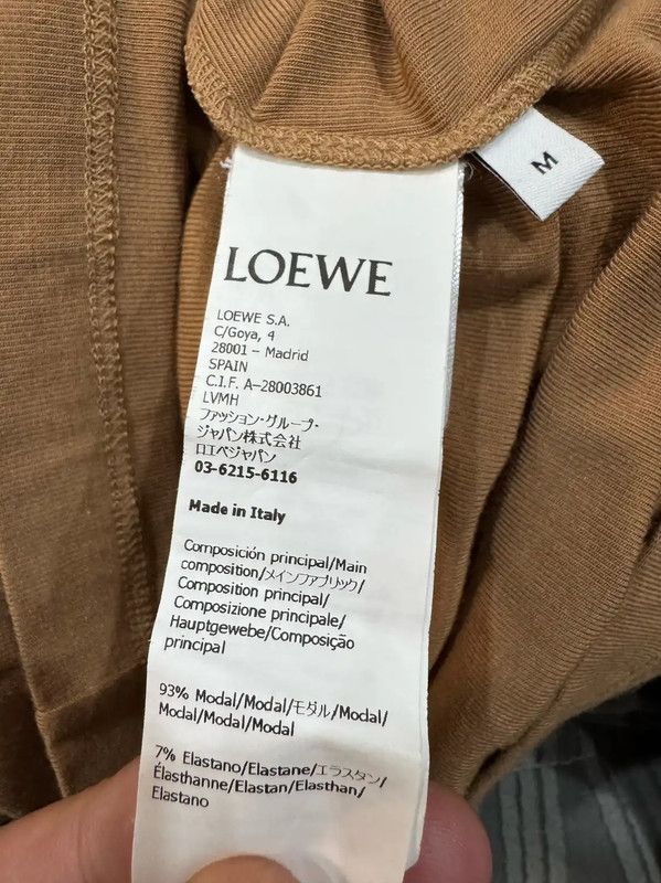 Loewe Loewe Brown Modal Long Sleeve Top 0089 Size M / US 6-8 / IT 42-44 - 4 Thumbnail