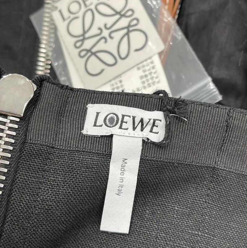 Loewe Loewe Black Maxi Dress for Women 0089 Size ONE SIZE - 5 Thumbnail