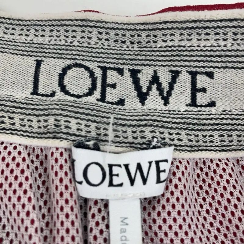 Loewe Loewe Red Polyester Women's Shorts 0089 Size 23" - 3 Thumbnail