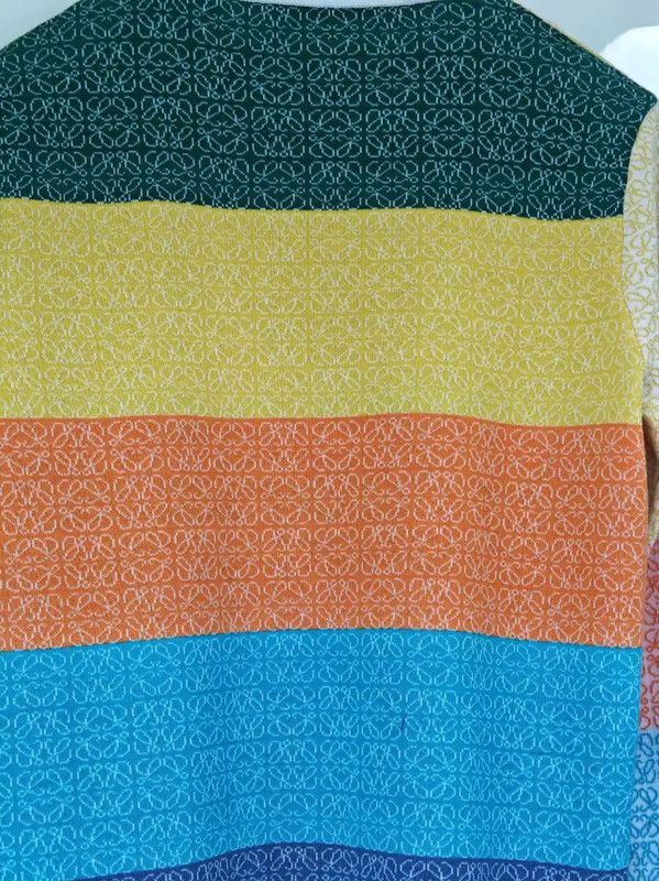 Loewe Loewe Color Block Knit Long Sleeve Top 0089 Size S / US 4 / IT 40 - 5 Thumbnail