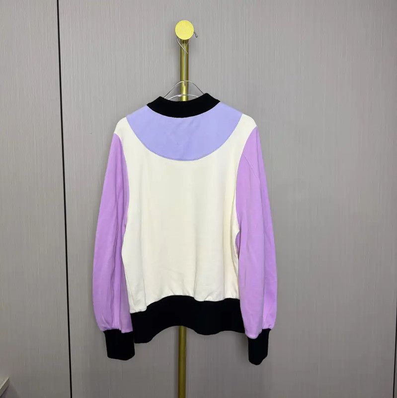Loewe Loewe Women's White Cotton Sweatshirt 0089 Size XS / US 0-2 / IT 36-38 - 2 Thumbnail