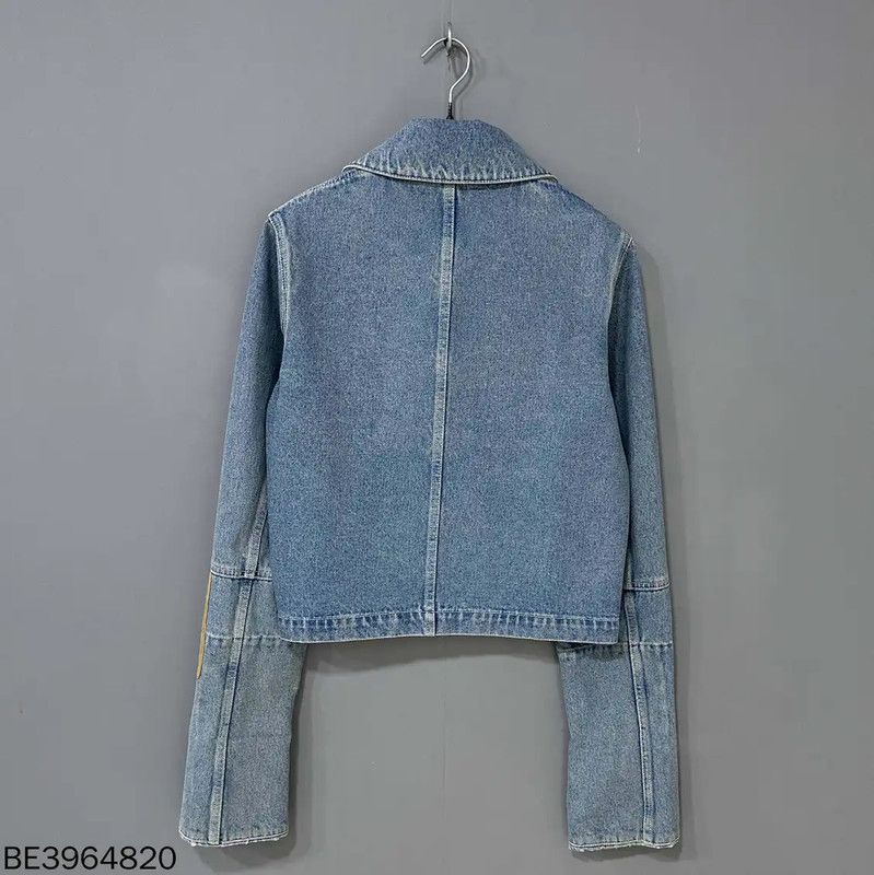 Loewe Loewe Light Blue Women's Jacket 0089 Size ONE SIZE - 3 Thumbnail