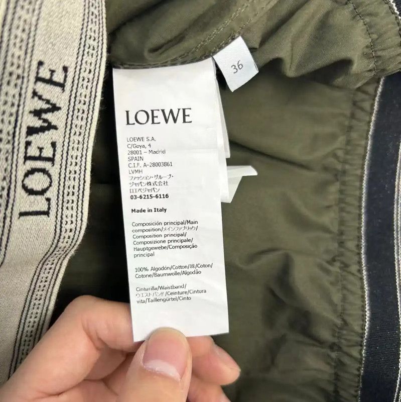 Loewe Loewe Spring Autumn Cropped Green Blouse 0089 Size S / US 4 / IT 40 - 5 Thumbnail